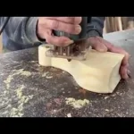 مراحل تبدیل کردن تنه درخت به یک میز گرد جذاب پذیرایی + ویدئو