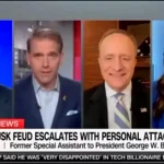 ببینید؛ خبرنگار CNN سرش را در سطل زباله فرو کرد!