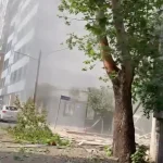 انفجار اطراف میدان ولیعصر تهران