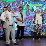 خونسردی و رفتار حرفه‌ای بازیگران شبکه نهال هنگام حـمله به ساختمان صدا و سیما + ویدئو