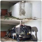 هنرمندی که دیوارهای خالی را با نقاشی سه بعدی به یک شاهکار تبدیل می کند