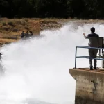 تصاویر؛ رهاسازی آب برای بَختگان