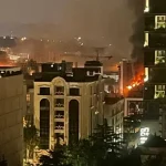 حمله اسرائیل به ستاد وزارت دفاع در تهران