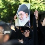 تصاویر؛ اجتماع عزاداران حسینیه اعظم زنجان در «یوم العباس»
