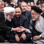 تصاویر؛ عزاداری شب تاسوعا در حسینیه امام خمینی